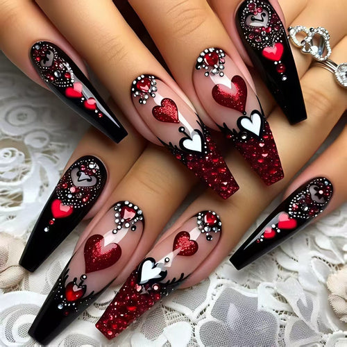 Glamouröse Nagelkunst Karnz
