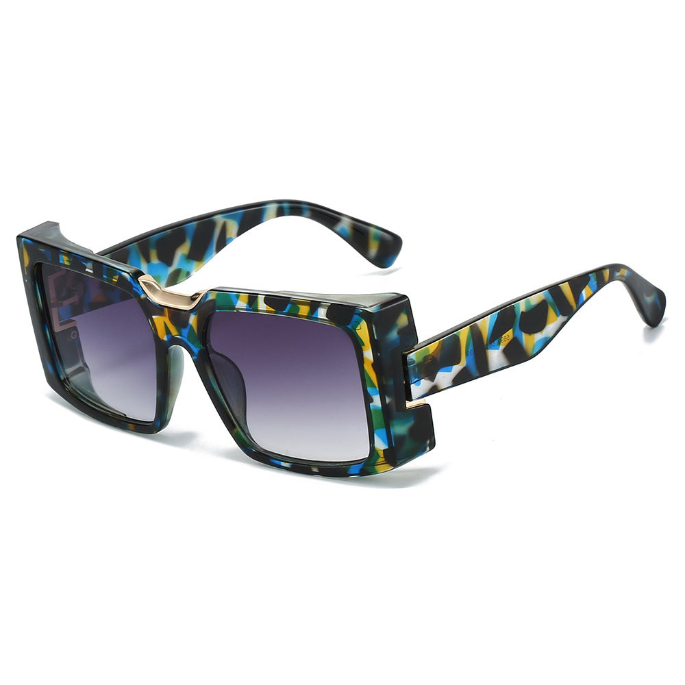 Damen Sonnenbrille im auffälligen geometrischen Design Karnz