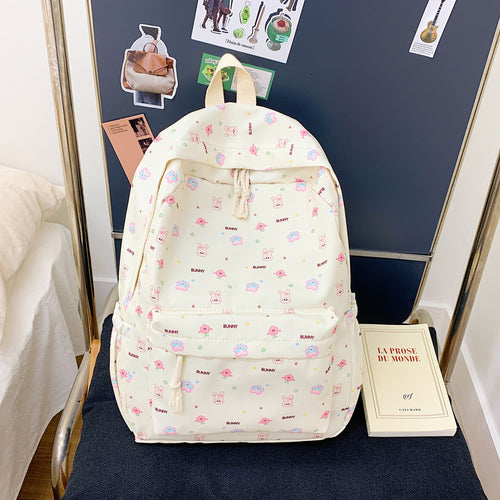 Verspielter Hasen-Themen-Rucksack