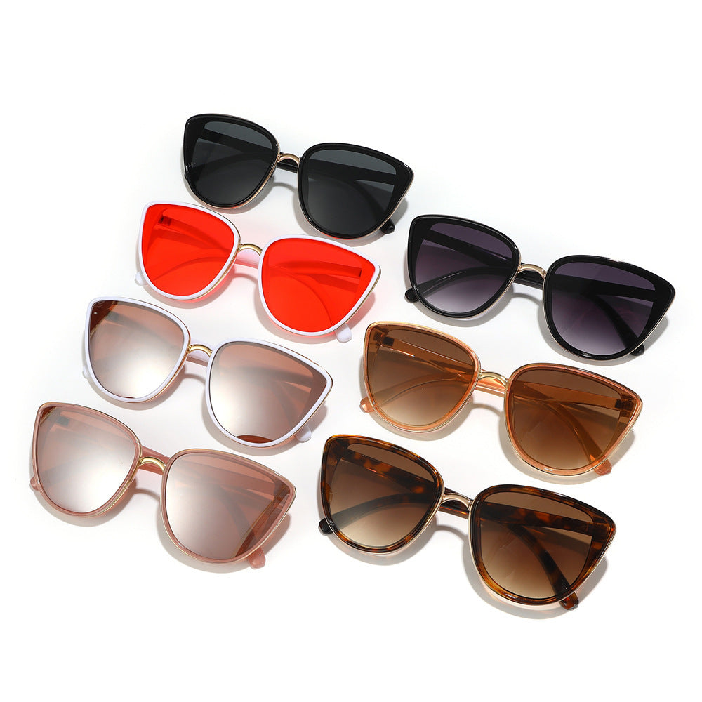 Modisch-futuristische dreieckige Rahmen-Sonnenbrille Karnz