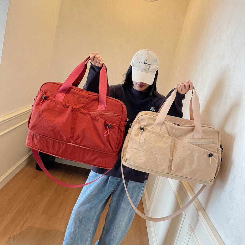 Vielseitige Multi-Taschen Fitness Duffel Tasche Karnz
