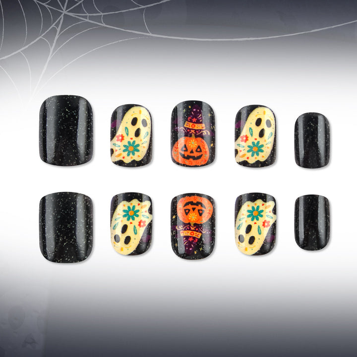 Halloween-Themen Press-On Nagelkunst Karnz 1787542717