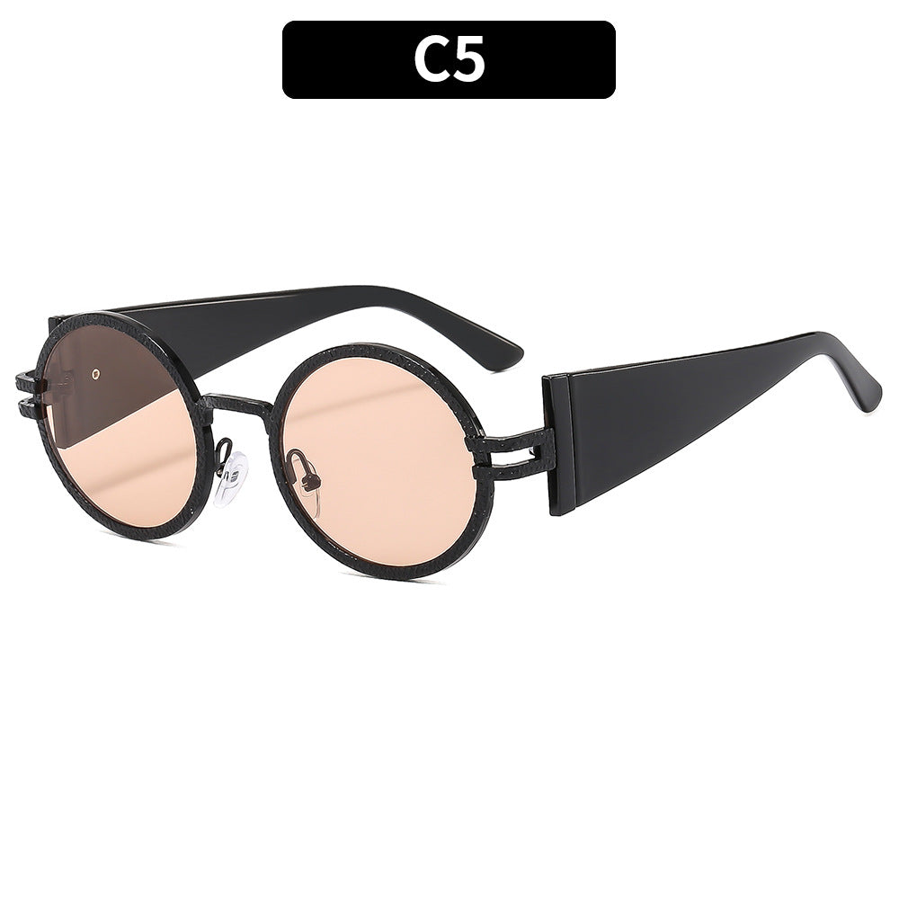 Elegante dekorative runde Rahmen-Sonnenbrille