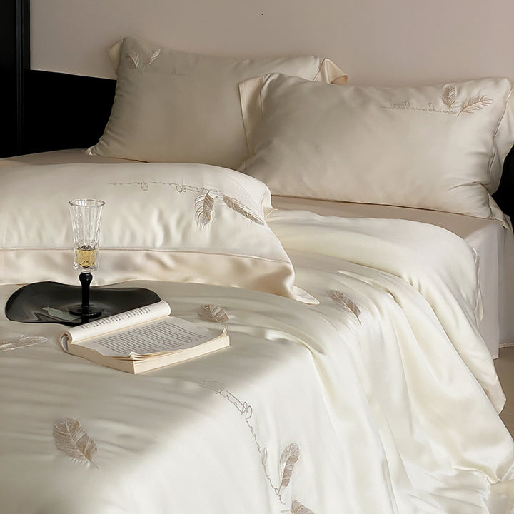 Luxus Satin Bettwäsche Set