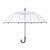Damen Transparenter Regenschirm Karnz