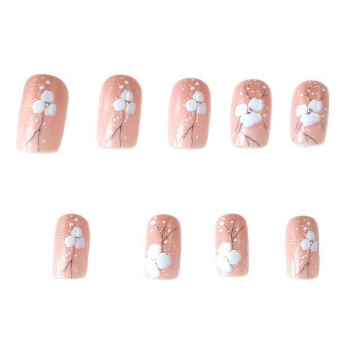 Florale Acrylnagelkunst-Verstärkungen Karnz 1789915083