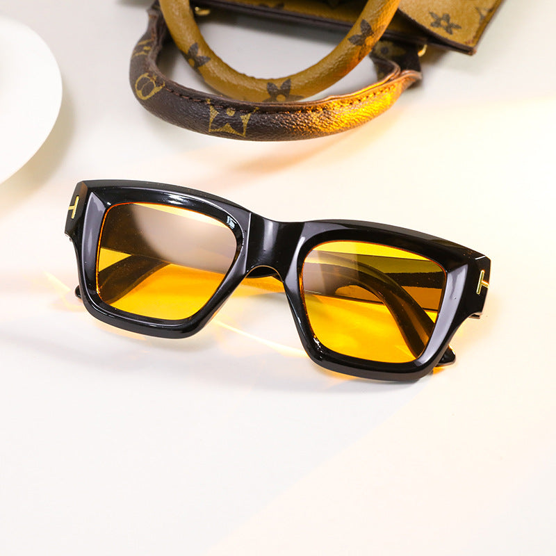 Damen trendige oversized Sonnenbrille Karnz