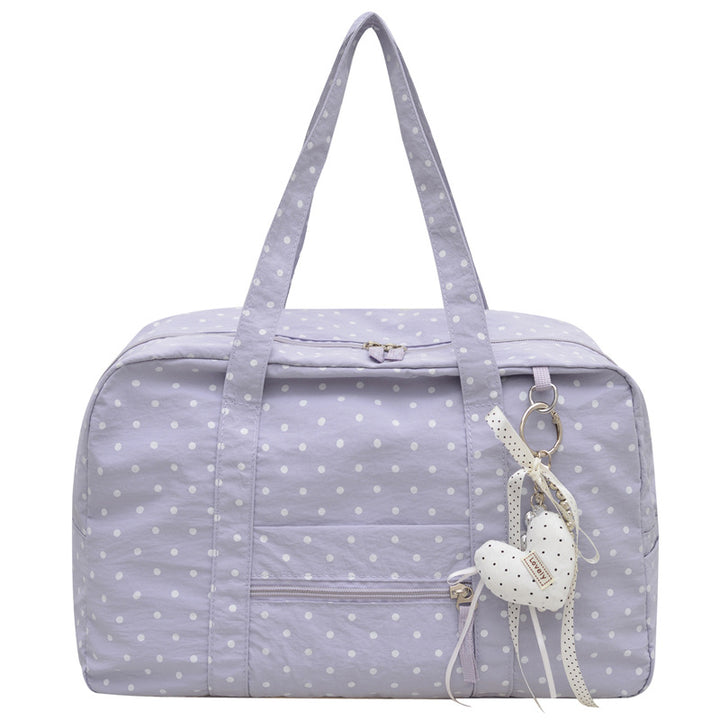 Stylische gepunktete Reisetasche Karnz