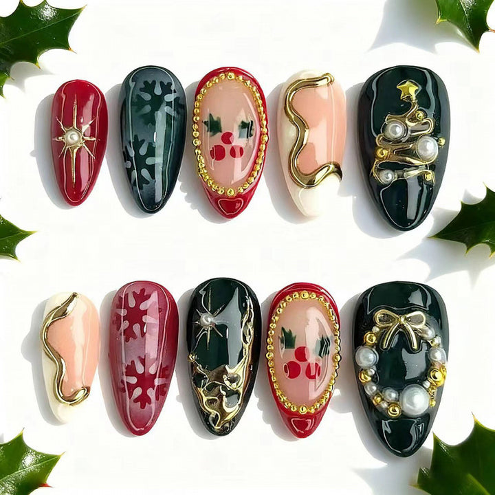 Dekorative Nagelkunst