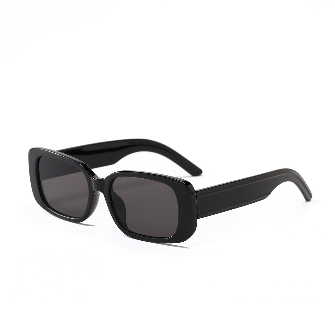 Damen rechteckige Sonnenbrille mit stilvollem Rahmen Karnz