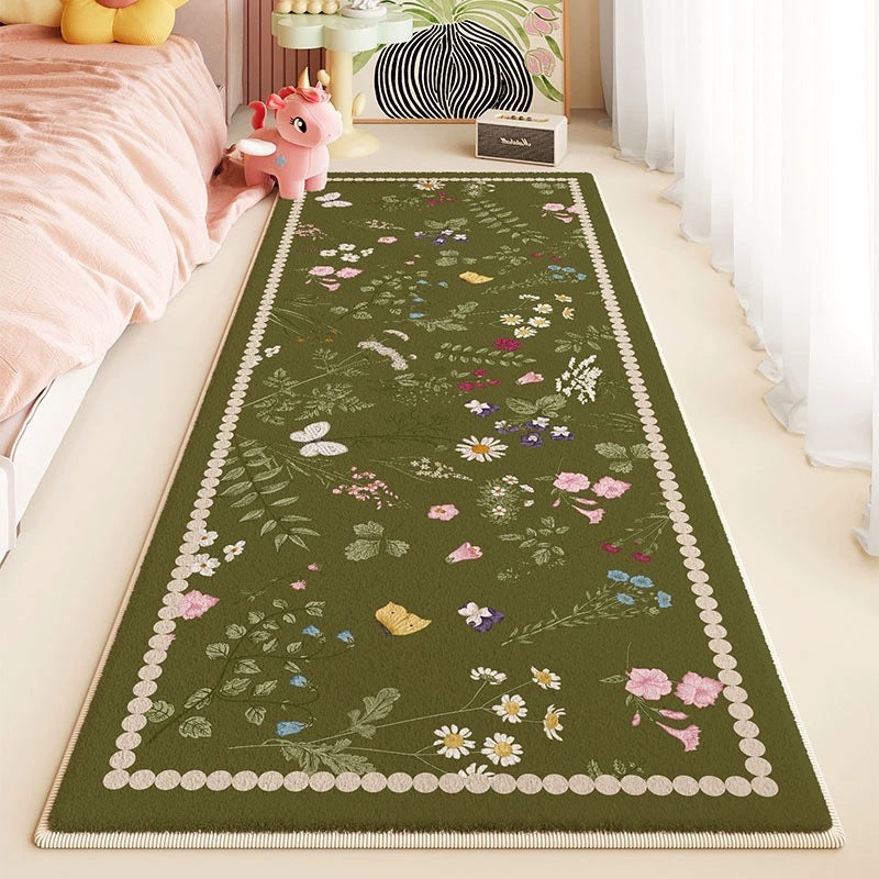 Florales Design Teppich