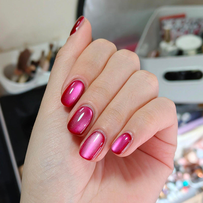 Gradient Glossy Press-On Nagel Set Karnz