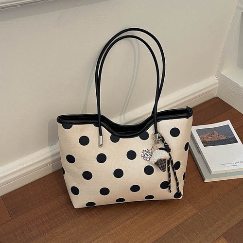 Polka Dot Wochenend Tragetasche