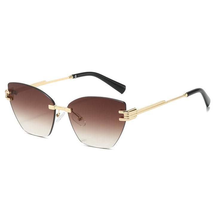 High-Fashion Gradient Shield Sonnenbrille Karnz