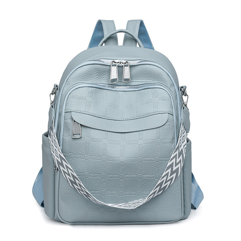 Vielseitiger Texturierter Rucksack mit mehreren Compartts Karnz