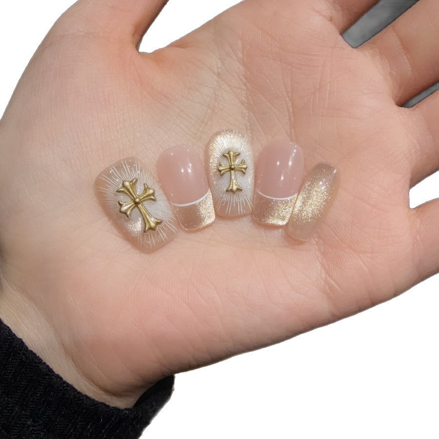 Dekoratives Press-On Nagelset Karnz