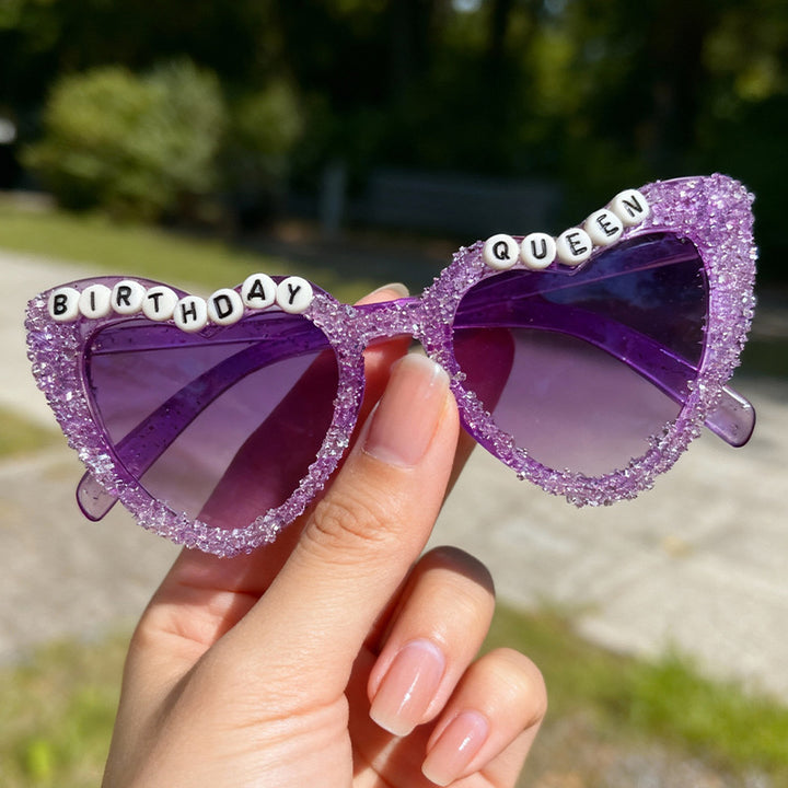 Herzförmige Feier-Sonnenbrille Karnz