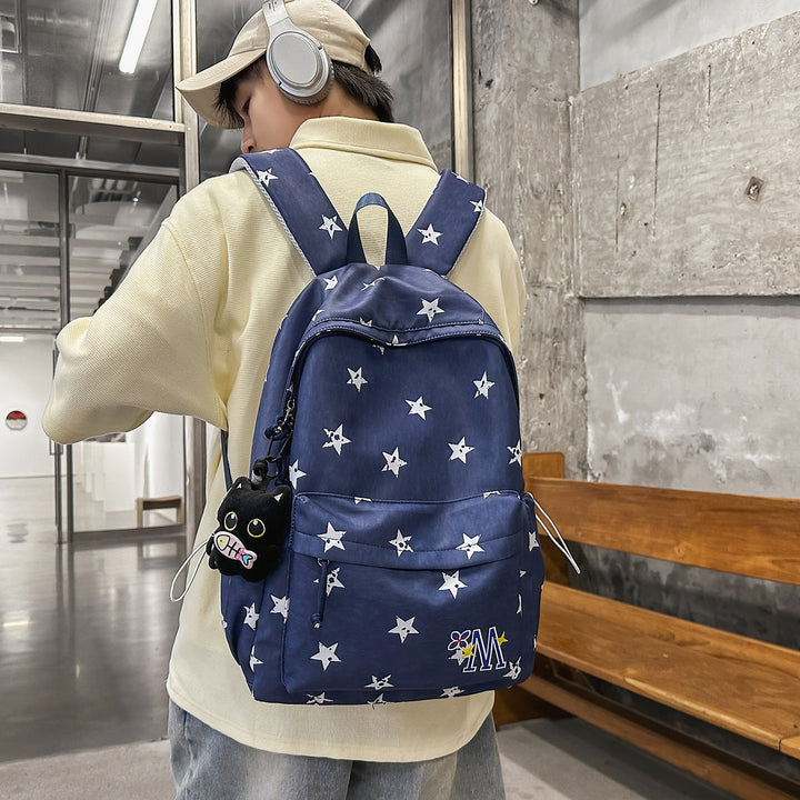 Stern-verzierte Alltags-Rucksack Karnz