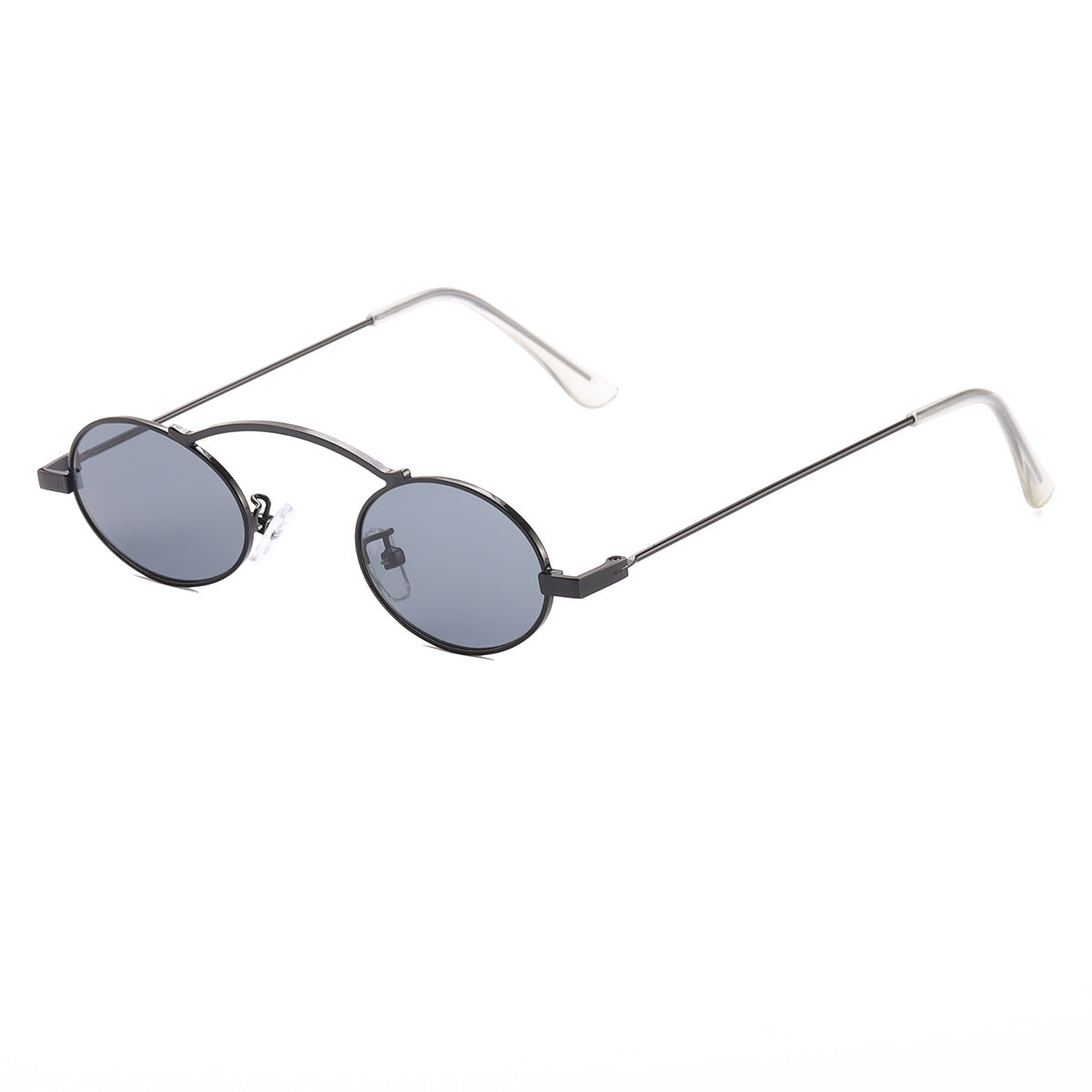 Damen modische Sonnenbrille mit einzigartigem kreisförmigen Rahmen und charaktervollen Gläsern Karnz