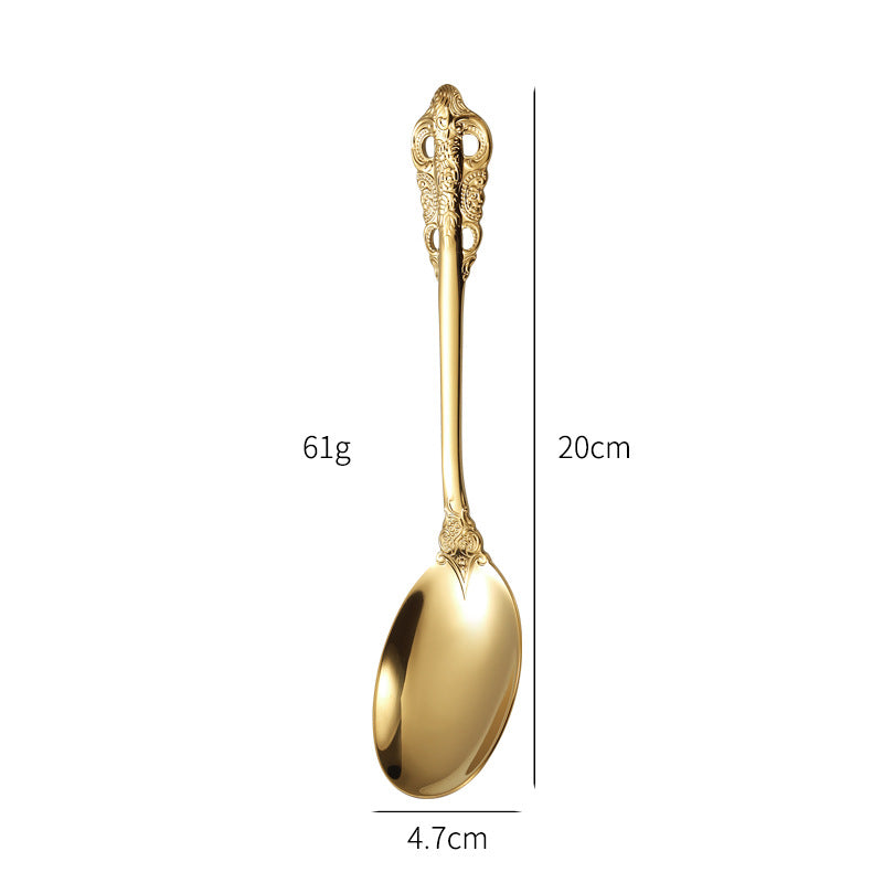 Elegante Fischgabel mit Kunstvollem Griffdesign Karnz