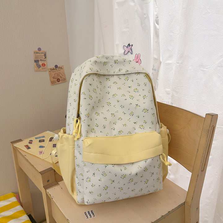 Blumenmuster Casual Rucksack Karnz