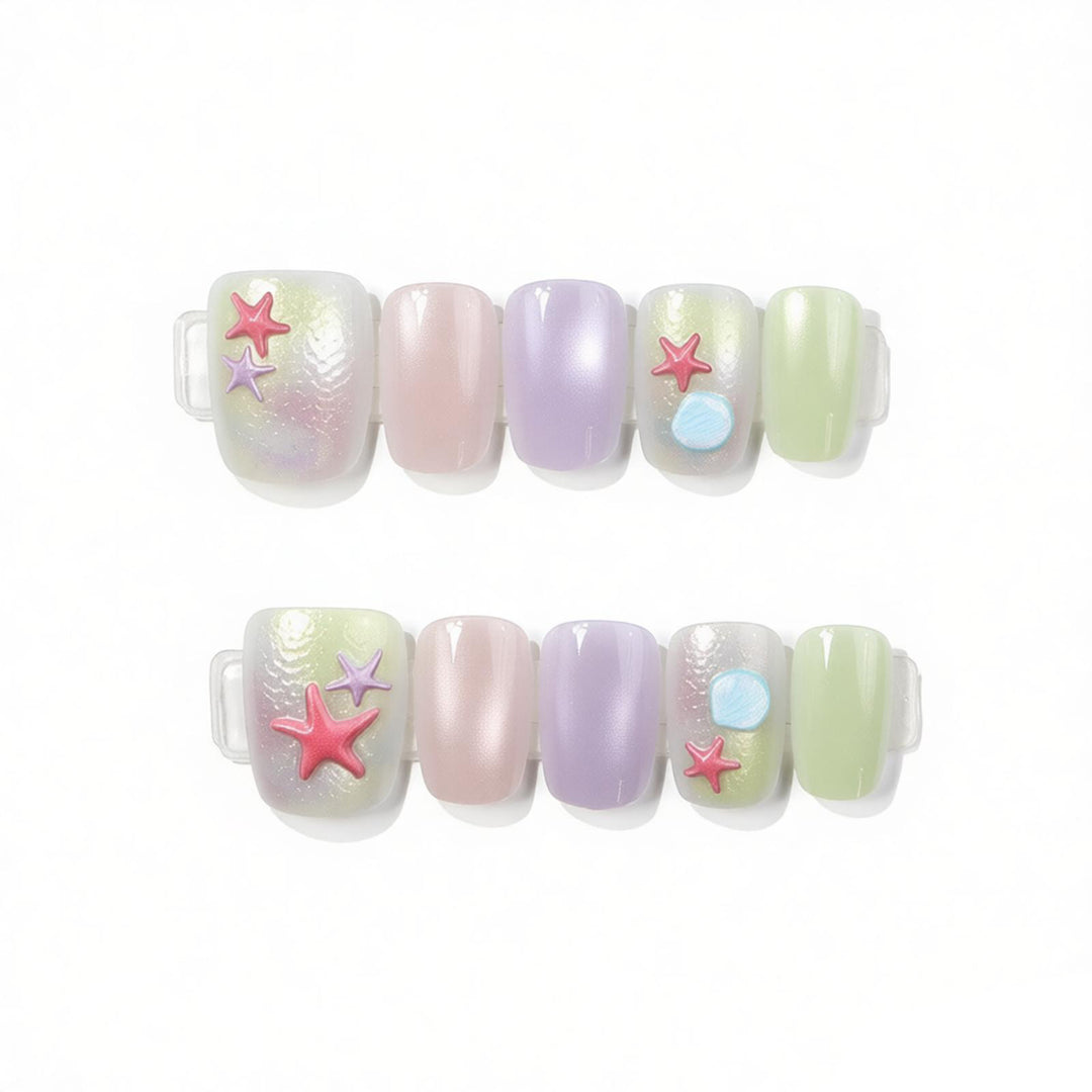 Ozean-Themen Nagelkunst Set Karnz