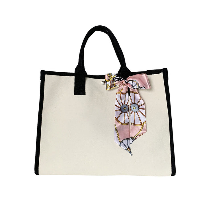 Stylische Canvas Tragetasche