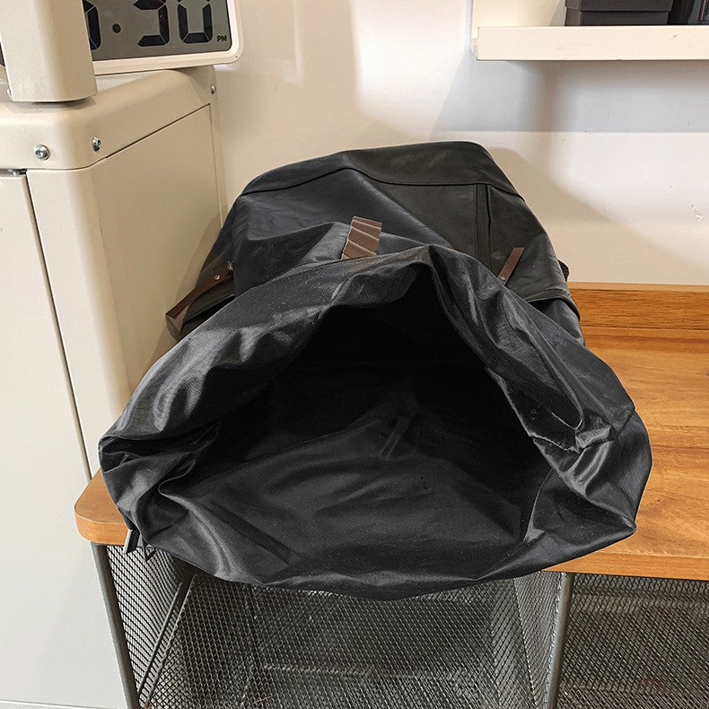 Lässiger Leder-Rucksack Karnz