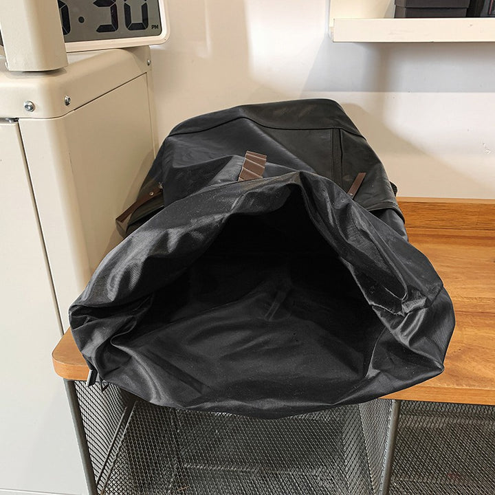 Lässiger Leder-Rucksack Karnz