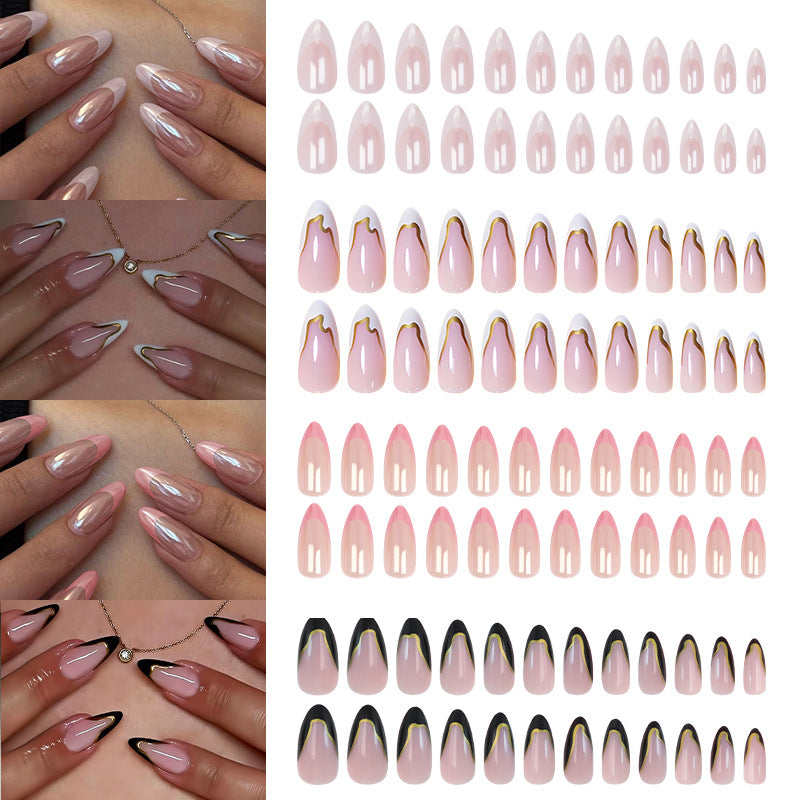 Kunstnagelset mit glamurösen 3D-Blütenapplikationen und eleganten Farbverläufen Karnz