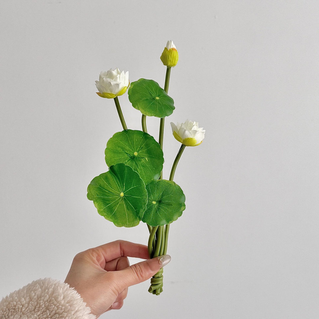 Künstlicher Lotusblumenstrauß Karnz