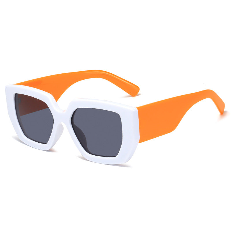 Damen Extravagante Geometrische Sonnenbrille Karnz