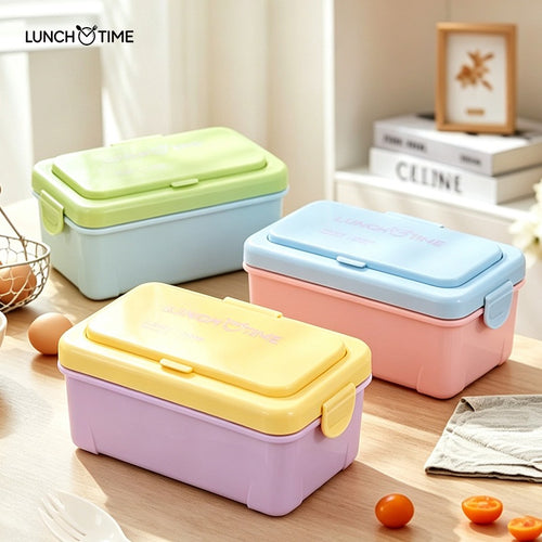 Mehrfachcompartimentierte umweltfreundliche Lunchbox mit auslaufsicheren Design