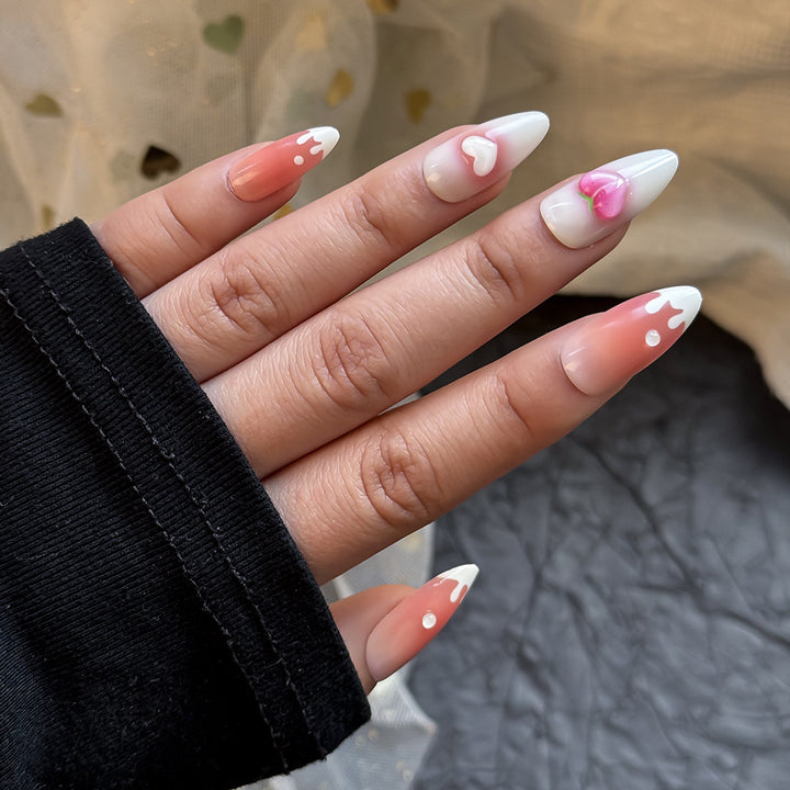 Dekoratives Press-On Nagelset Karnz