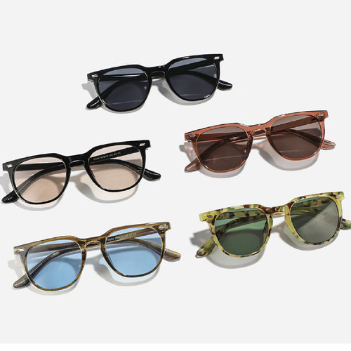 Damen Designer-Sonnenbrille mit einzigartigem Muster und polarisierten Gläsern Karnz