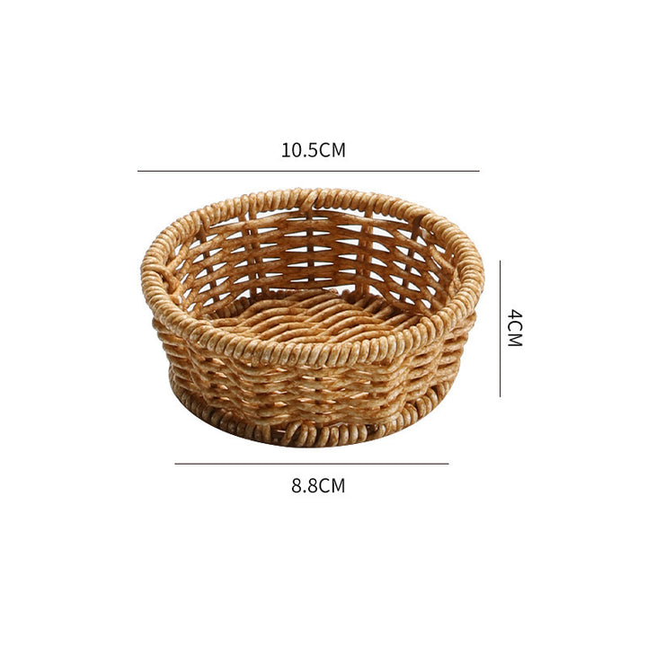 Dekorativer Rattan Servier Karnz