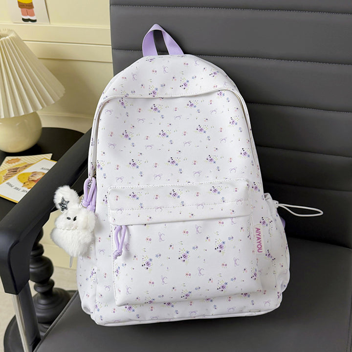 Blumenmuster Freizeit Rucksack Karnz