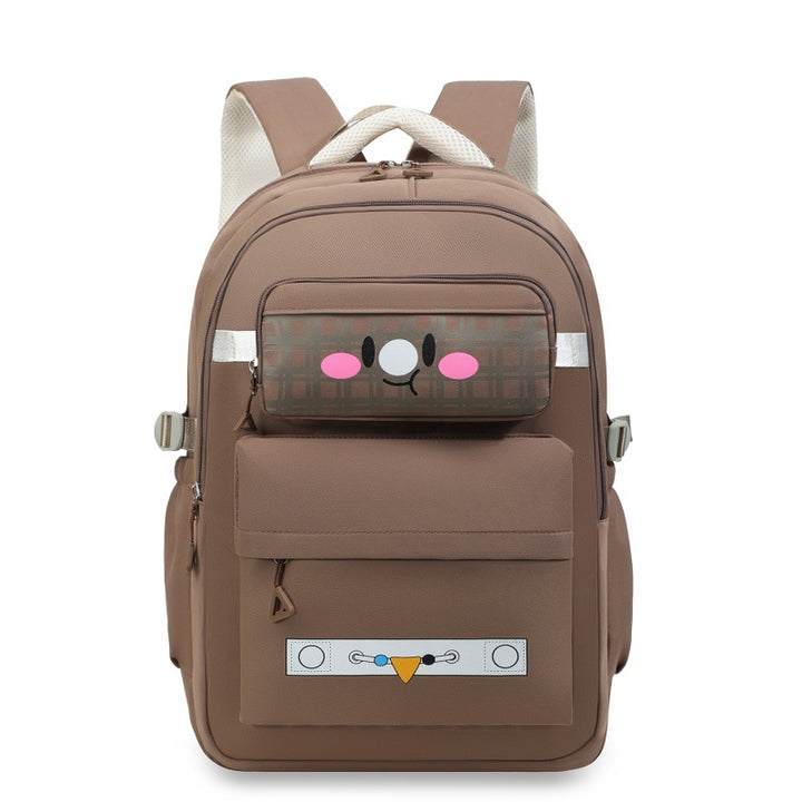 Verspielter Charakterdesign-Rucksack