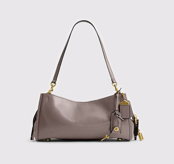 Elegante Leder Schultertasche
