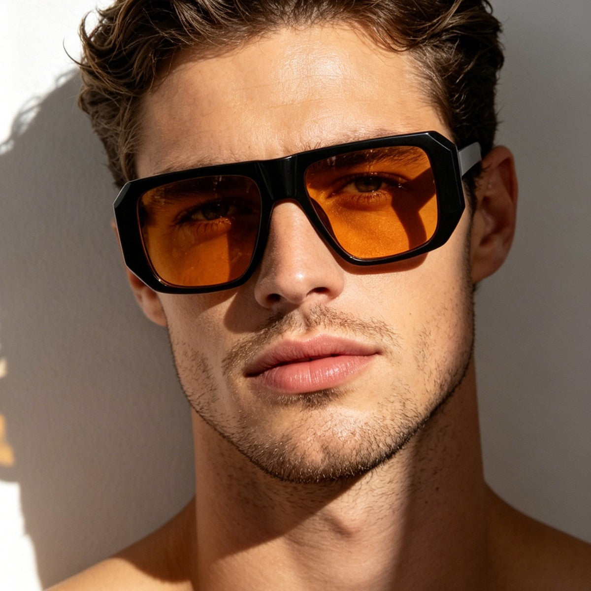 Damen modische Sonnenbrille mit einzigartigem tierischem Muster Karnz