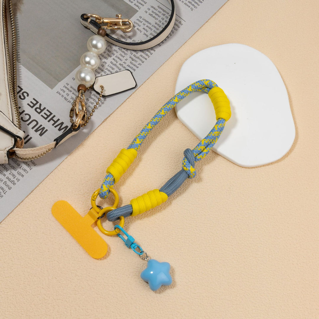 Farbenfrohes Paracord Schlüsselband Karnz