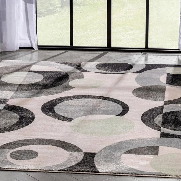 Geometrischer abstrakter Teppich