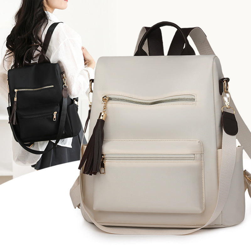 Eleganter Multi-Taschen-Rucksack mit abnehmbarem Gurt Karnz
