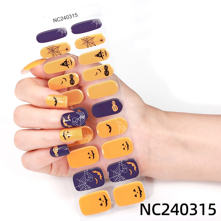 Gothic-inspirierte Press-On-Nagelüberzüge
