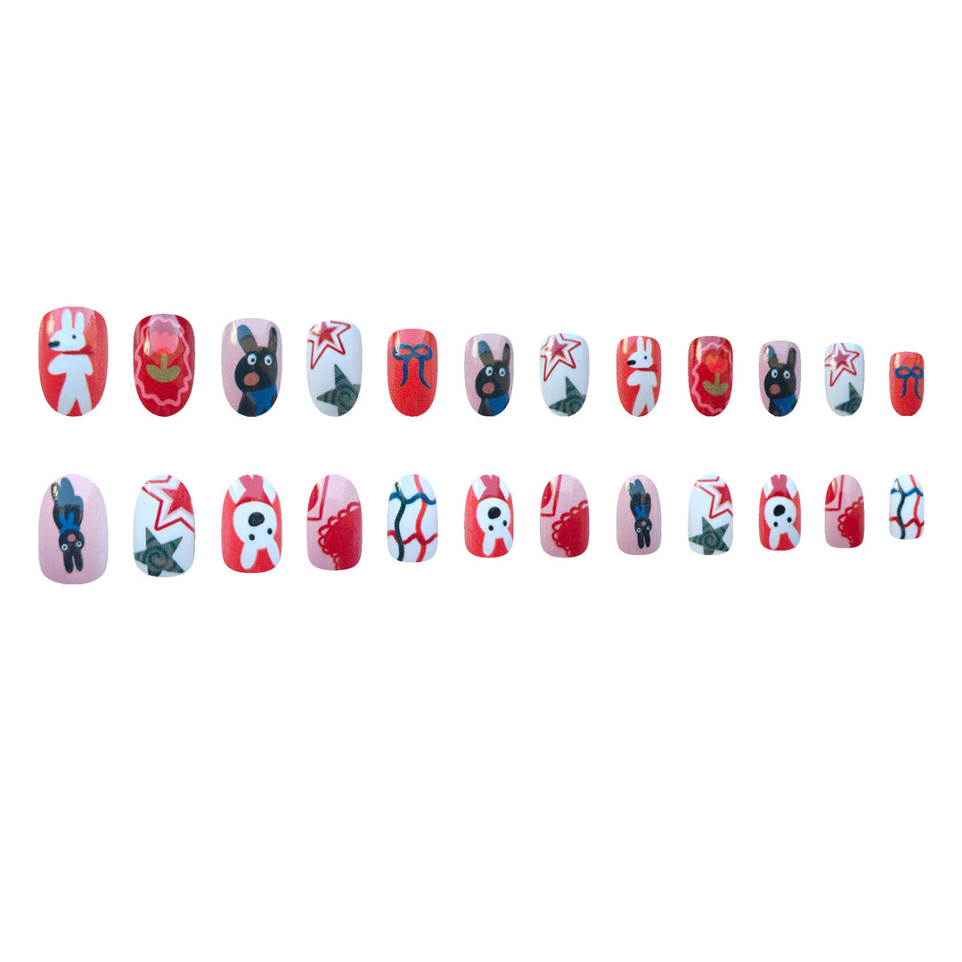 Dekorative Nagelkunst