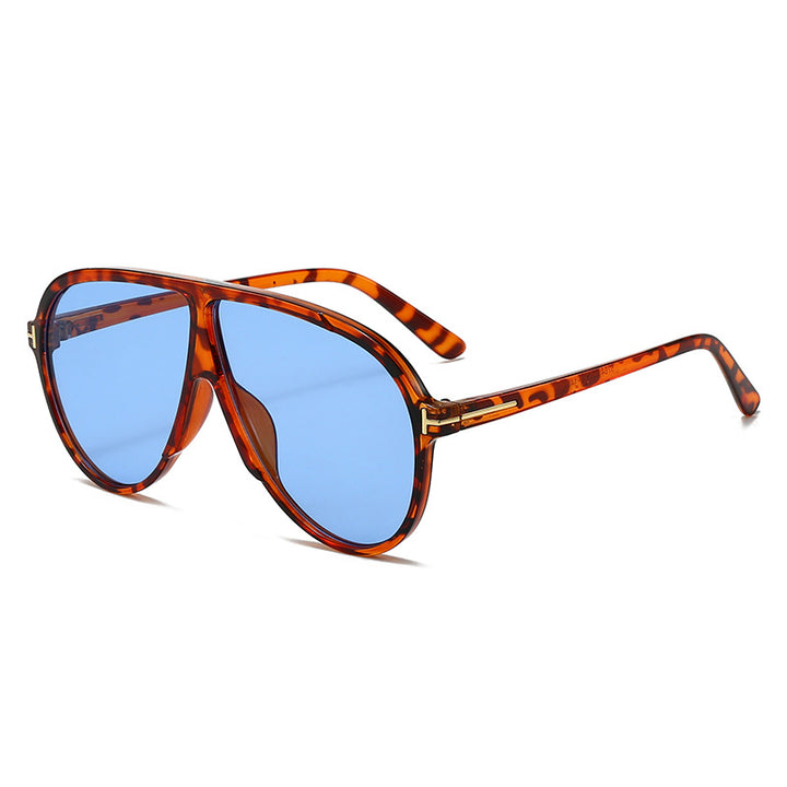 Damen große Sonnenbrille mit modernem Design und schützenden Gläsern Karnz