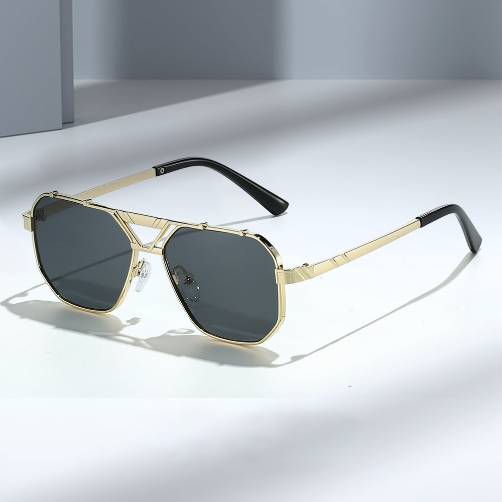 Damen Modische Sonnenbrille im einzigartigen Octagon-Design Karnz