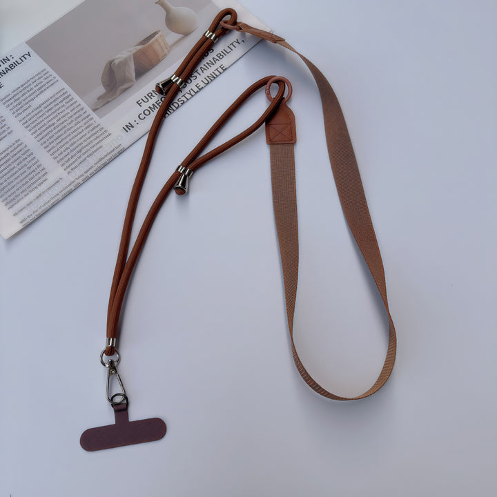 Multifunktionale verstellbare Halskette mit ID-Halter Karnz