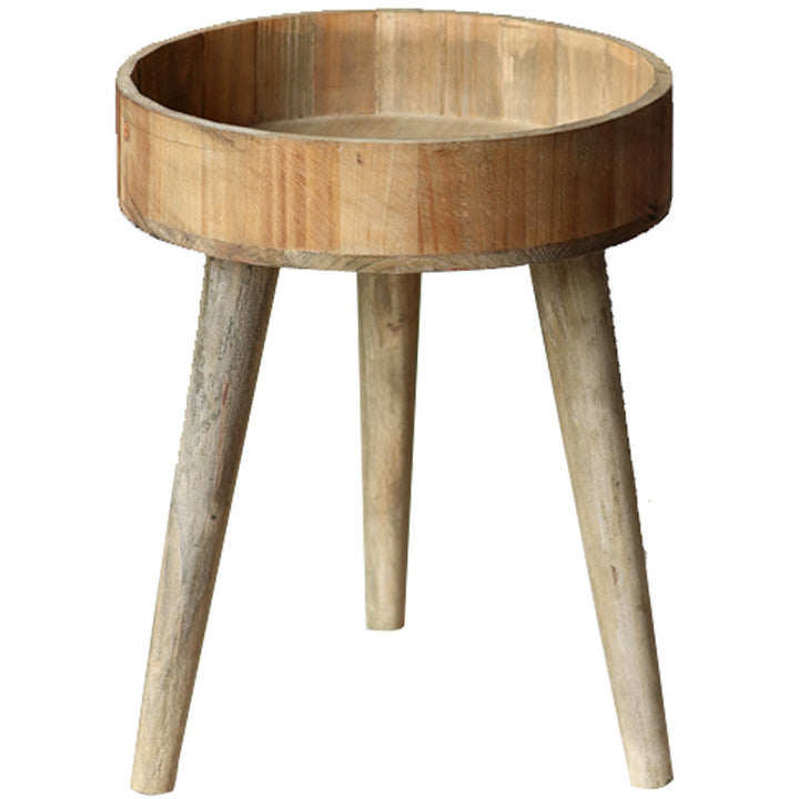 Moderner Beistelltisch aus Holz Karnz