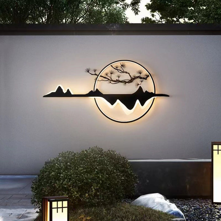 Zeitgenössische Künstlerische Wandlampe